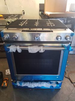 Estufa de gas marca Kitchen aid nuevo