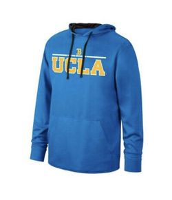 NCAA UCLA Bruins Men's Performance Hoodie Vintage Powder Blue Medium Or Large

