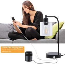 Desk Lamp w/ USB Charging Ports