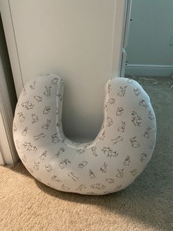 IKEA Nursing Pillow Rabbit Pattern/white 