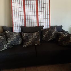 2pc Sofa and Loveseat 