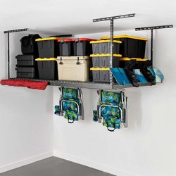 Garage storage room rack