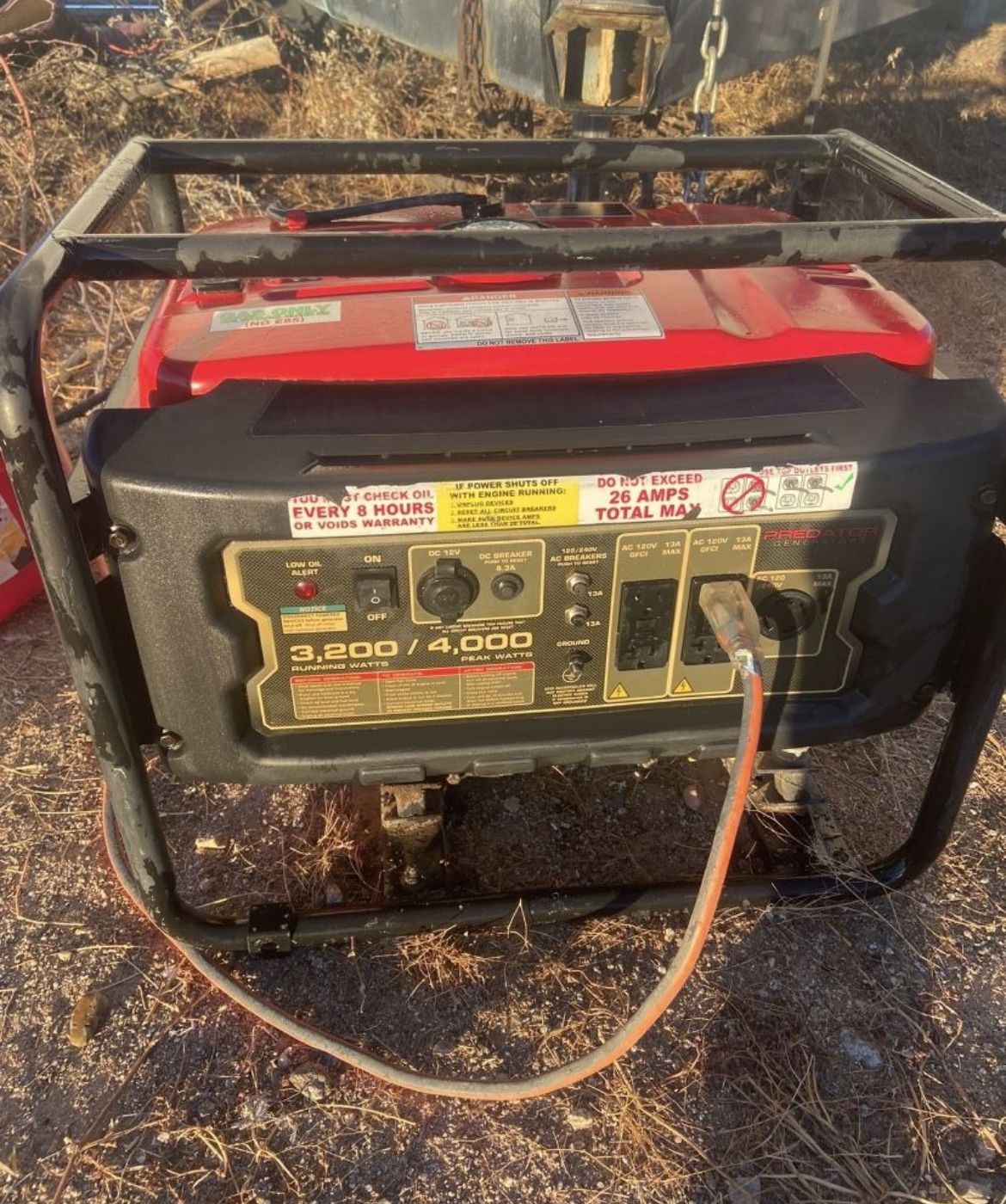 Predator 4000 Watt Generator Casa Grande / Chandler for Sale in Casa