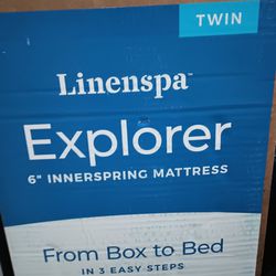 Brand NEW Twin Sized Mattress - Linenspa