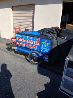 6 Foot Sleepable Bicycle Trailer