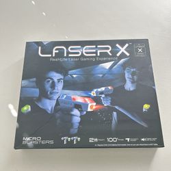 Laser X Micro Blasters Set – 2 Player Laser Tag System