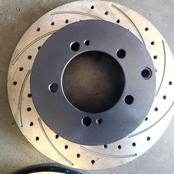 31205 Rear pair rotors drill and slot Eagle Talon Mitsubishi Eclipse