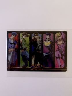 Jojo’s Bizarre Adventure Wafer Card Jonathan Joseph Jotaro Kujo