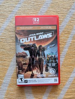 Star Wars Outlaws Gold Edition Nintendo Switch 2