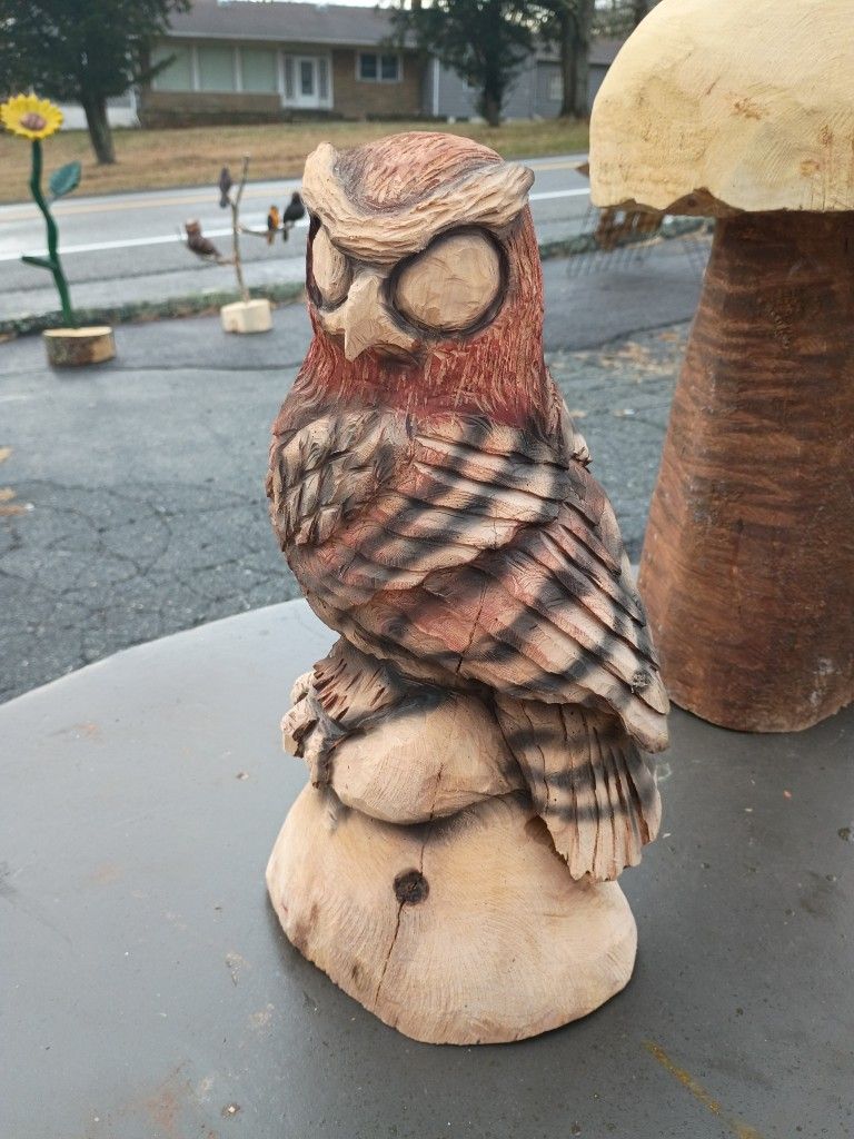 Owl Carving