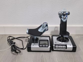 Logitech X52 HOTAS Flight Stick and Throttle - Great Condition
