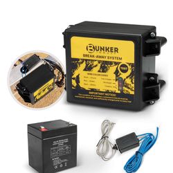 BUNKER INDUST Trailer Brake Breakaway Kit With Battery And Switch