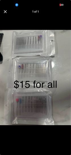 3 Drill Bit Sets For Nails