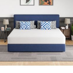 FDW 10 Inch King Mattress Medium Firm Gel Memory Foam Mattress, White
Bed in a Box, CertiPUR-US Certified, Cooling Ventilated Foam, Pressure Relief, W