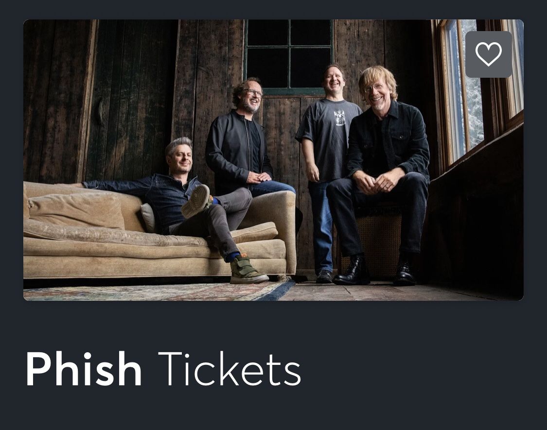 Phish Tix