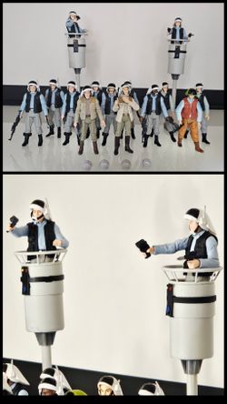 *REBEL ALLIANCE COLLECTION* 34 Figures + 2 Yavin Sentry Towers – $375