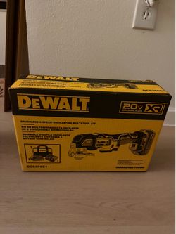 DEWALT XR 20-volt Max Cordless Brushless 3-speed 6 -Piece Oscillating Multi-Tool