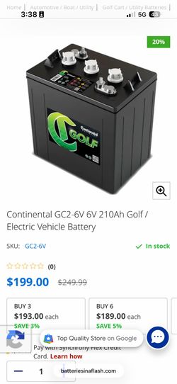 Golf Cart Batteries