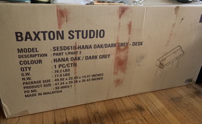 New desk never opened