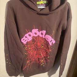 brown spider hoodie 