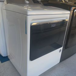 New Smart Top Load Electric Dryer with Extra Power - 7.4 cu. ft.