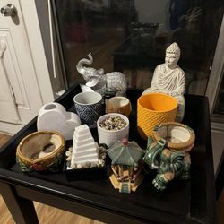 Ceramic Plant Holders & Decor