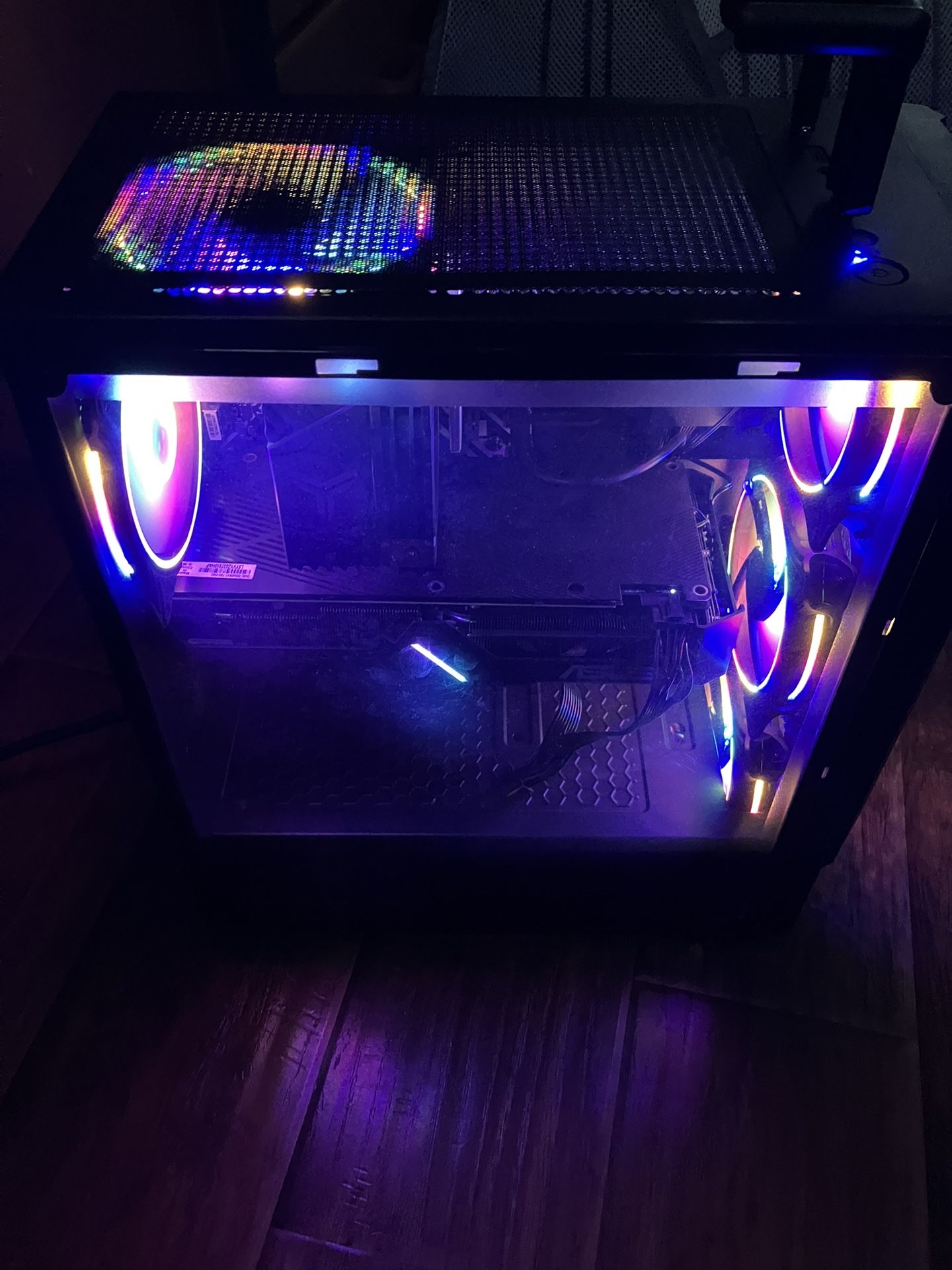 MXZ Gaming PC Computer Intel Core i5 9400F, RX 5600XT, 8GB DDR4, NVME M2 500GB, 5 RGB Fans, Windows 11 Pro