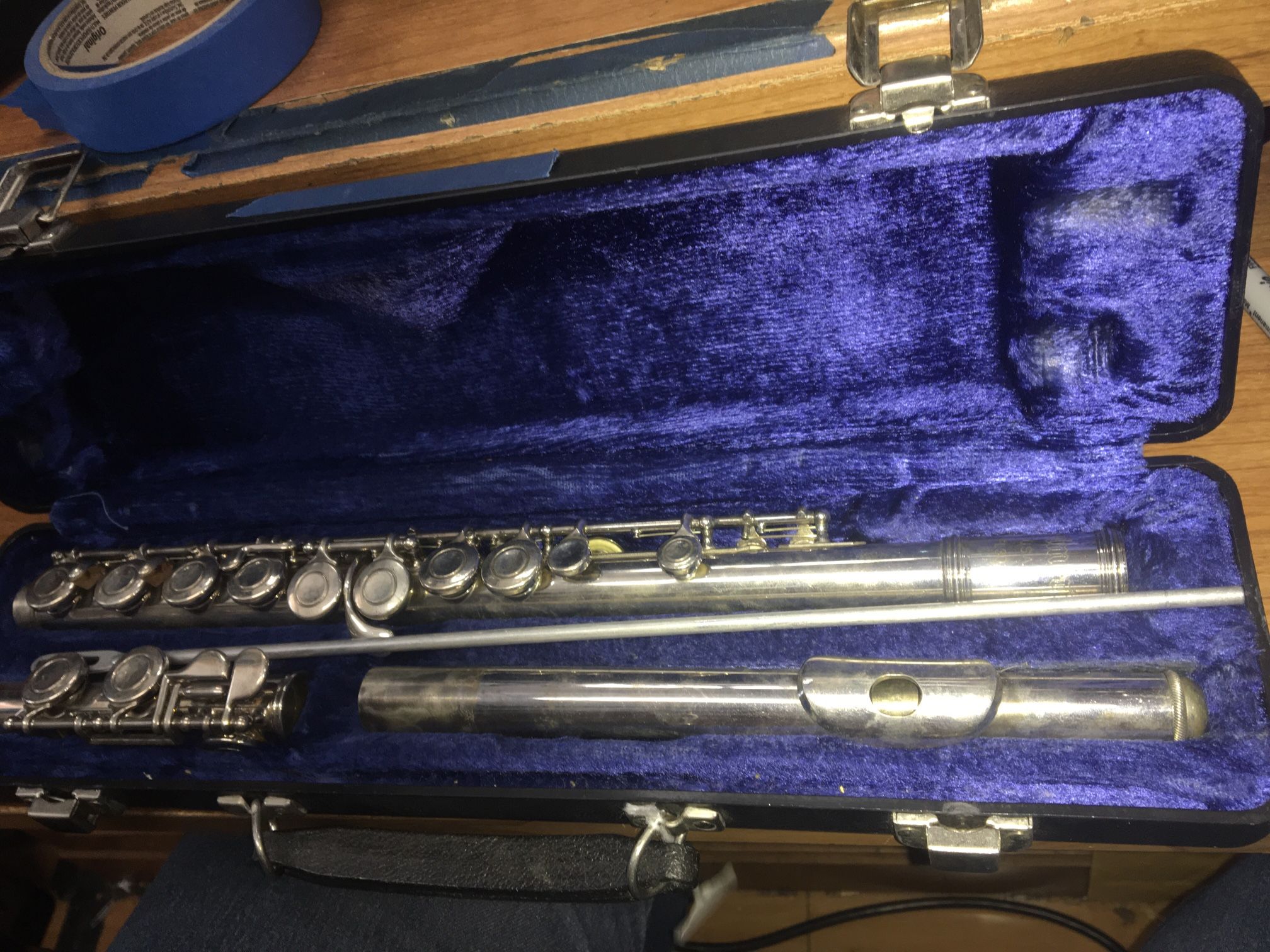 Selmer Flute Used With Case
