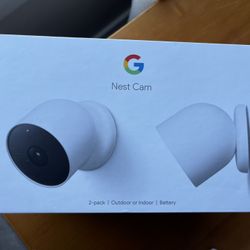 Google Nest (2 Cameras, Indoor and Outdoor)