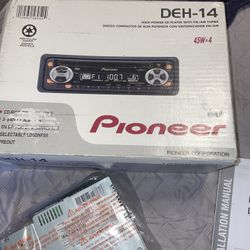 Pioneer Car Stereo 