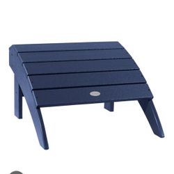 Brand New Footstools Blue