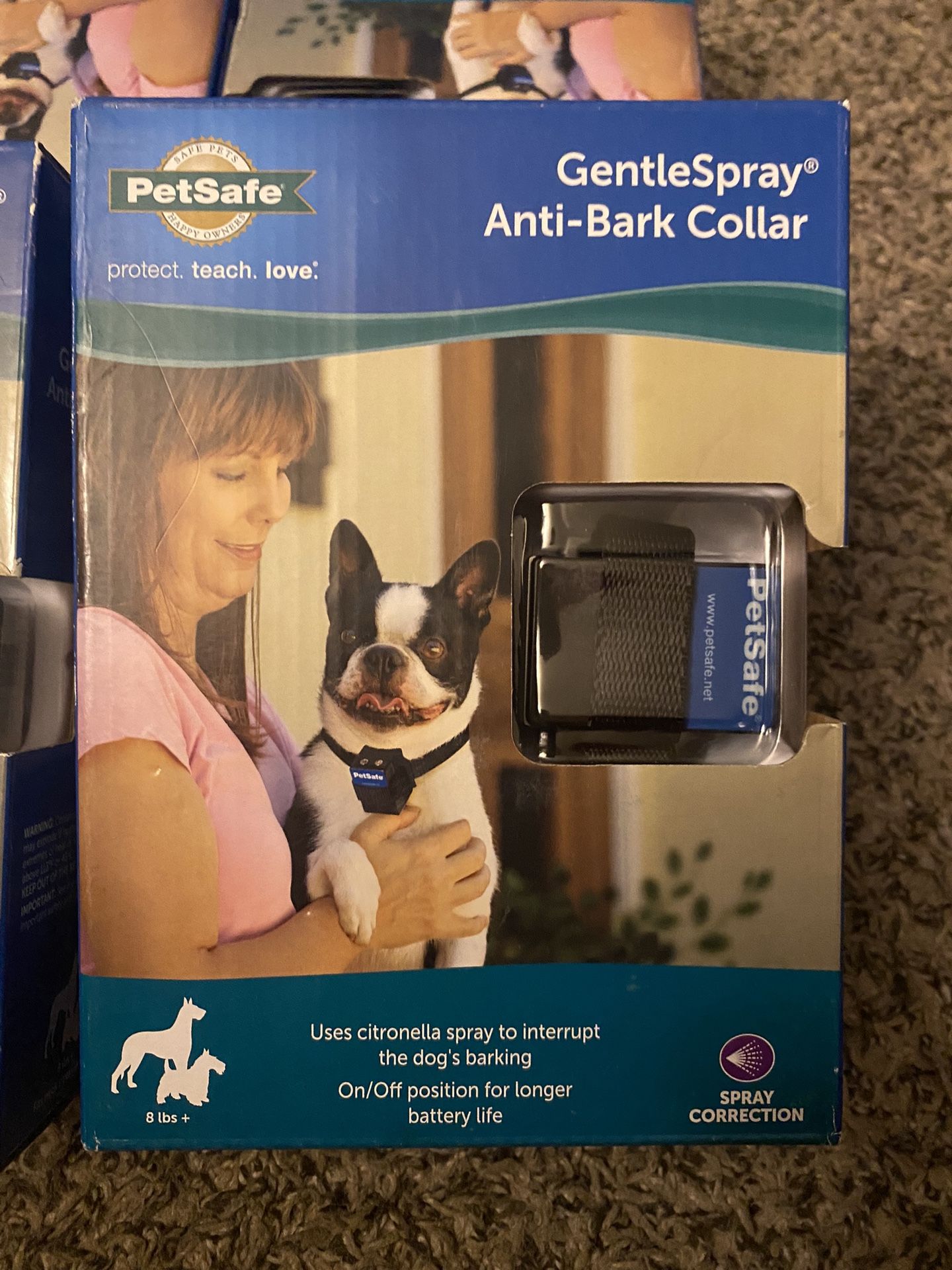 PetSafe Gentle Spray Anti-Bark Dog Collar Model SNS-BK-C Human & Pet Safe, New
