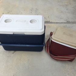 Coolers (Coleman and Igloo) 