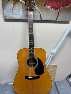 Fender acoustic guitar
