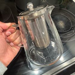 Glass Tea Kettle with Removable Infuser