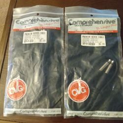 Audio Cables 1/4 to 1/4 18" & 3ft 