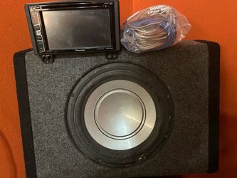Pioneer radio with speaker
