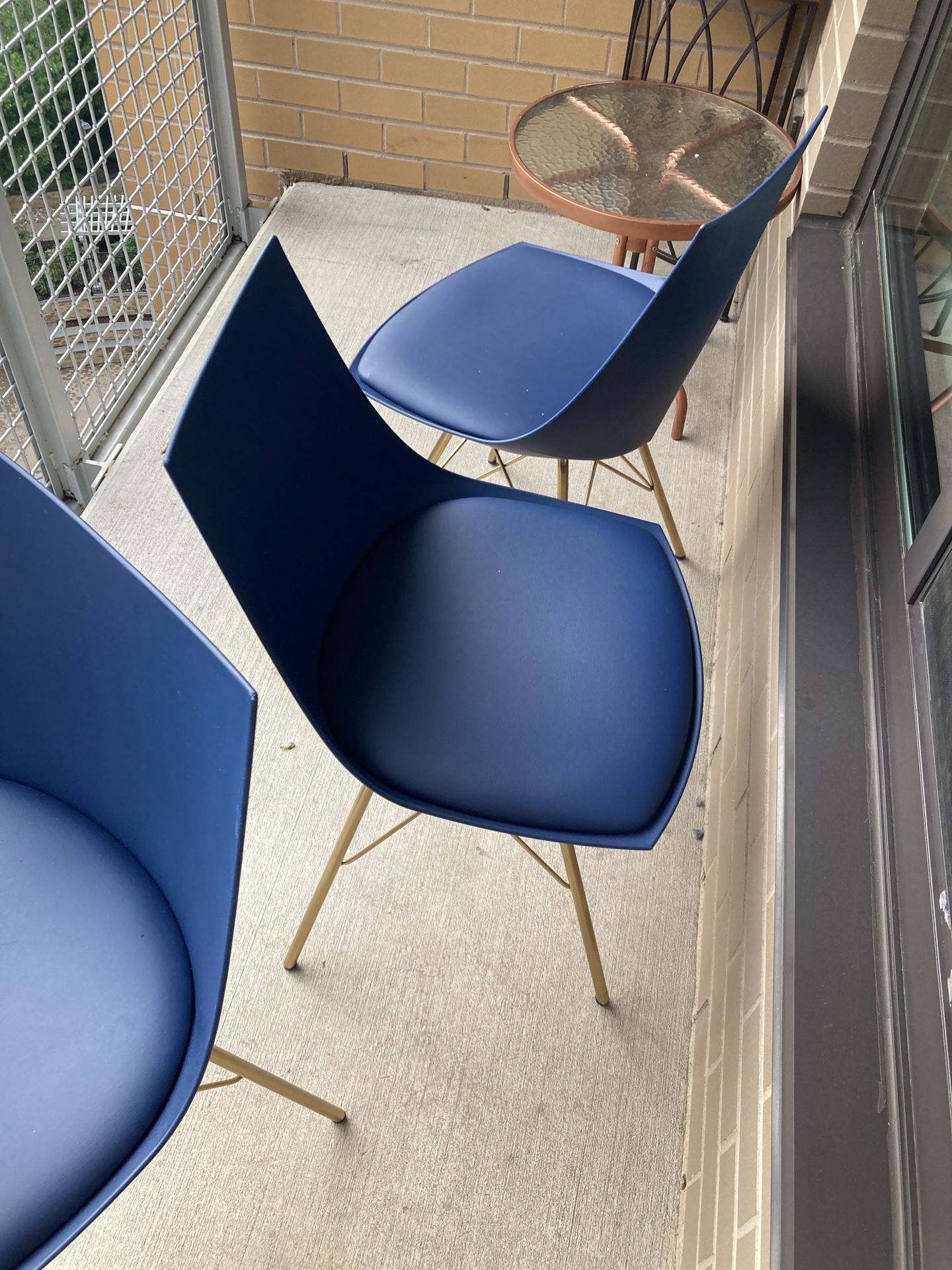 15 OBO 3 Blue Chairs