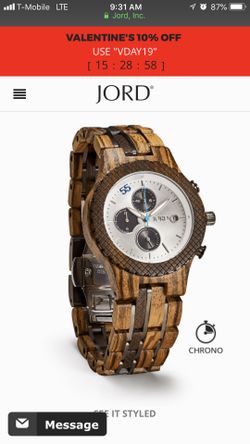 JORD WOOD WATCH