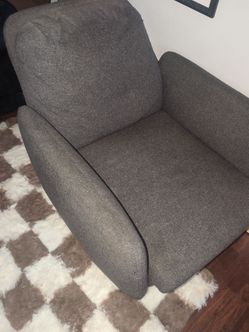 Grey Lazy Boy Side Chair