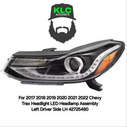 For 2017 2018 2019 2020 2021 2022 Chevy Trax Headlight LED Headlamp Assembly Left Driver Side LH (contact info removed)0