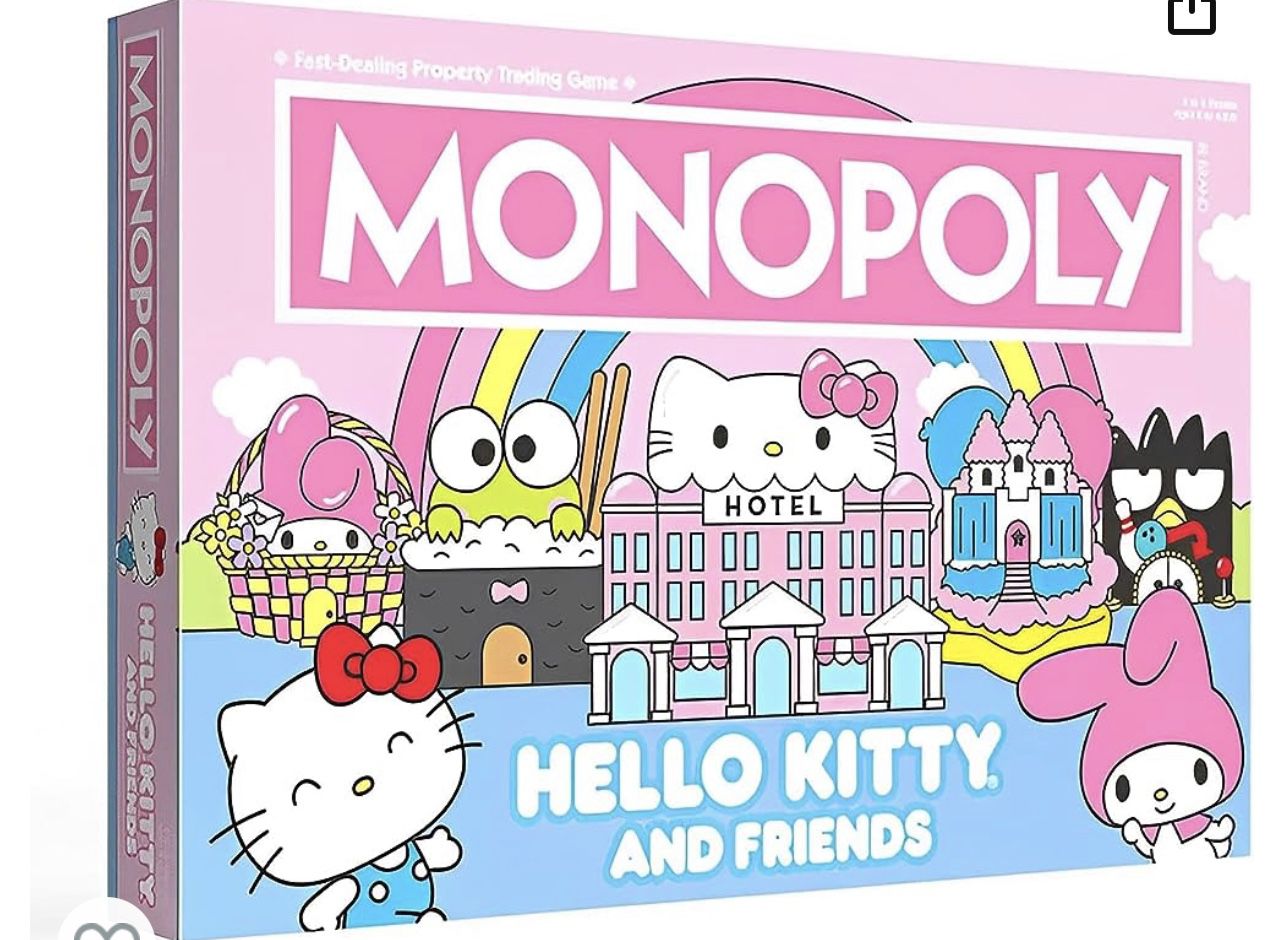 HELLO KITTY AND FRIEND MONOPOLY