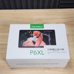 FEELWORLD P6XL 6” 4K Touchscreen Camera Monitor - BRAND NEW