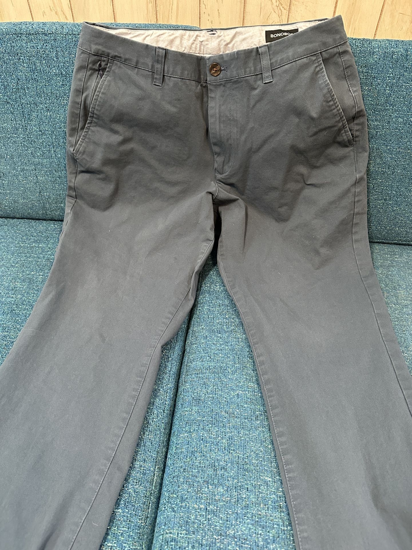Bonobos - Stretch Washed Chino 2.0 - Graphites - 33x32 Athletic