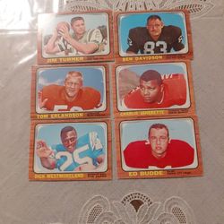 1964 Topps Football Card Lot