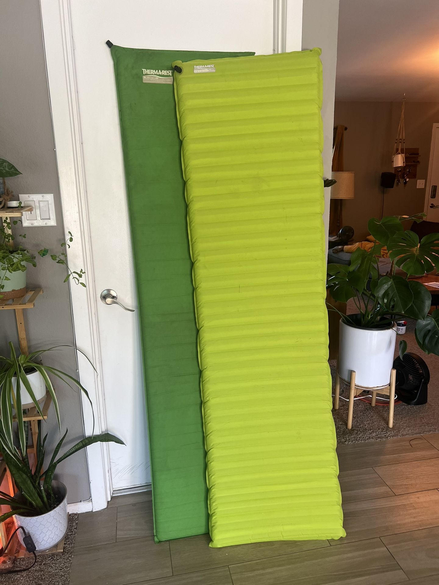 Camping and Backpacking Gear Thermarest Pads And North Face Sleeping Bags