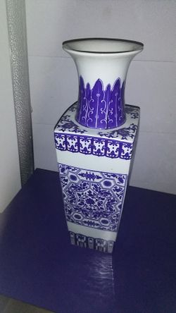 Antique Vase with matching end table