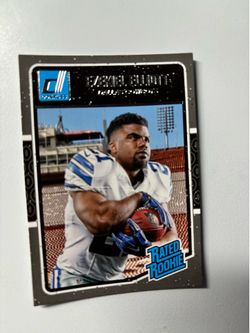 Ezekiel Elliot rated rookie card