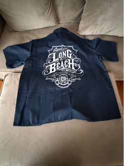 Long Beach Button Up short sleeve 2xl