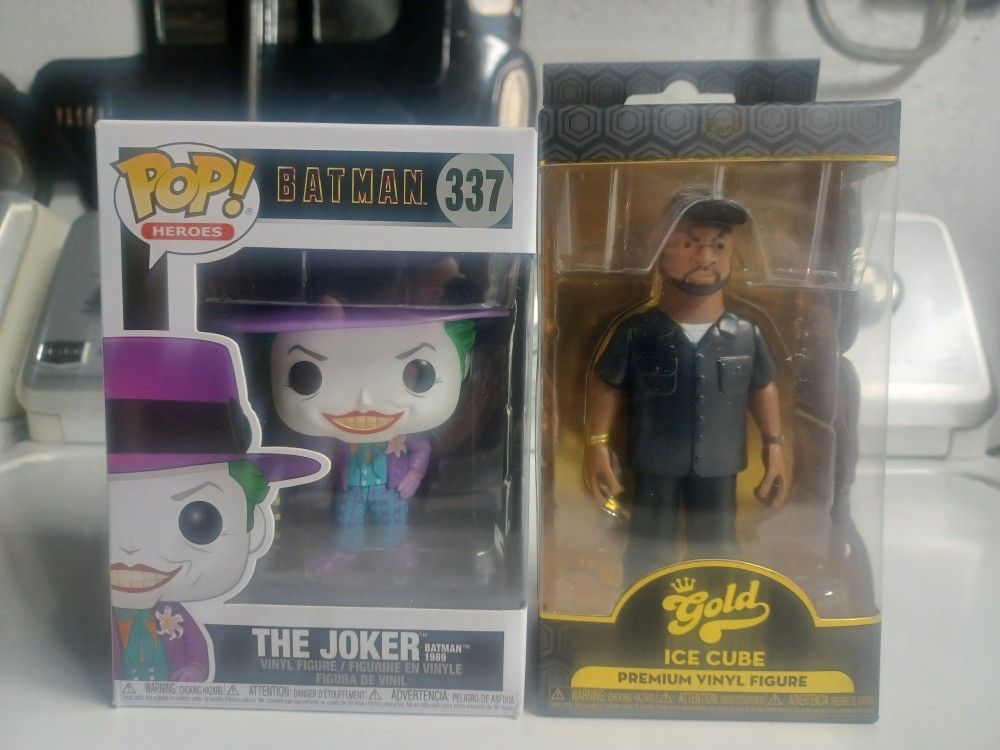 Funko Ice Cube Gold, Batman